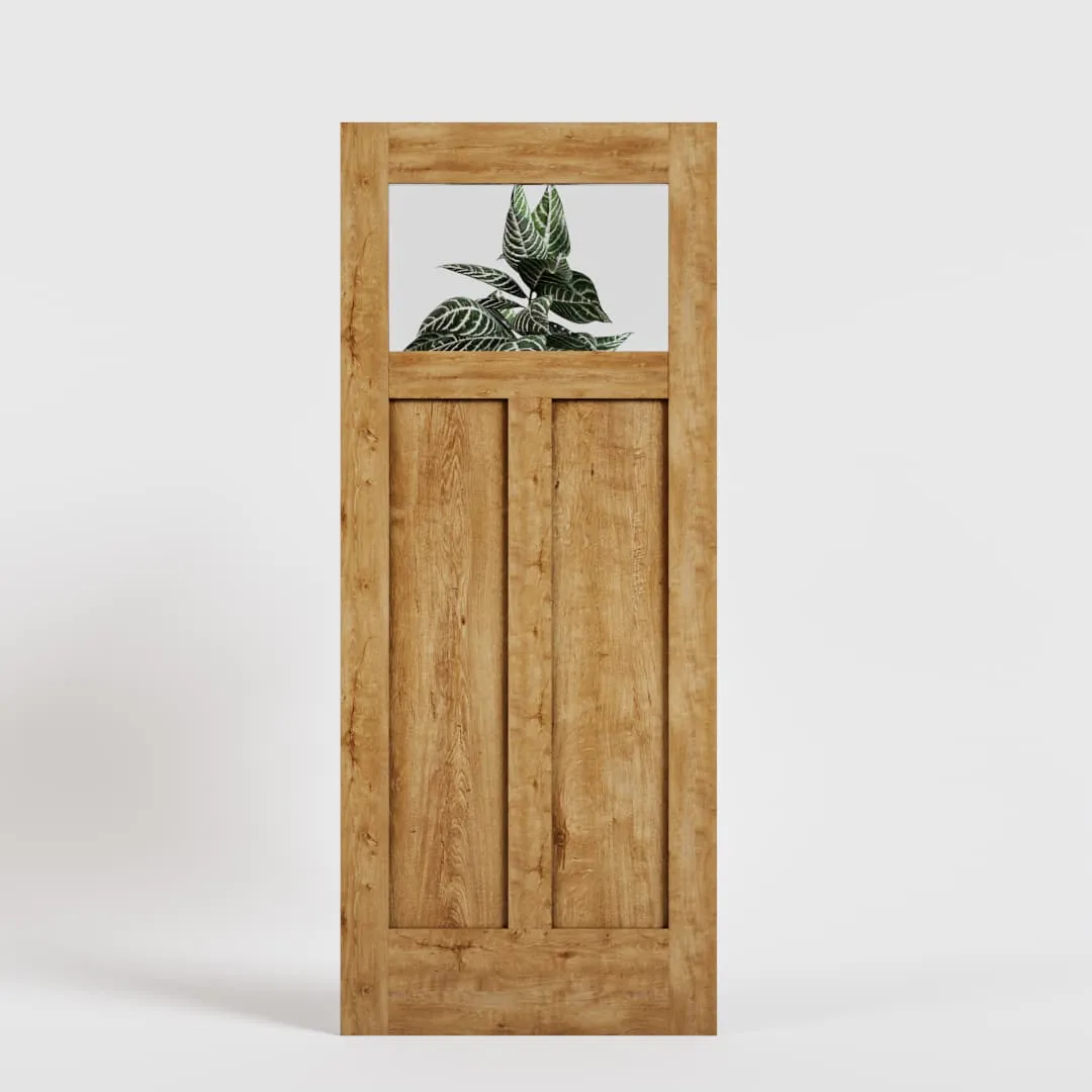 Craftsman T Window Exterior Door With Glass