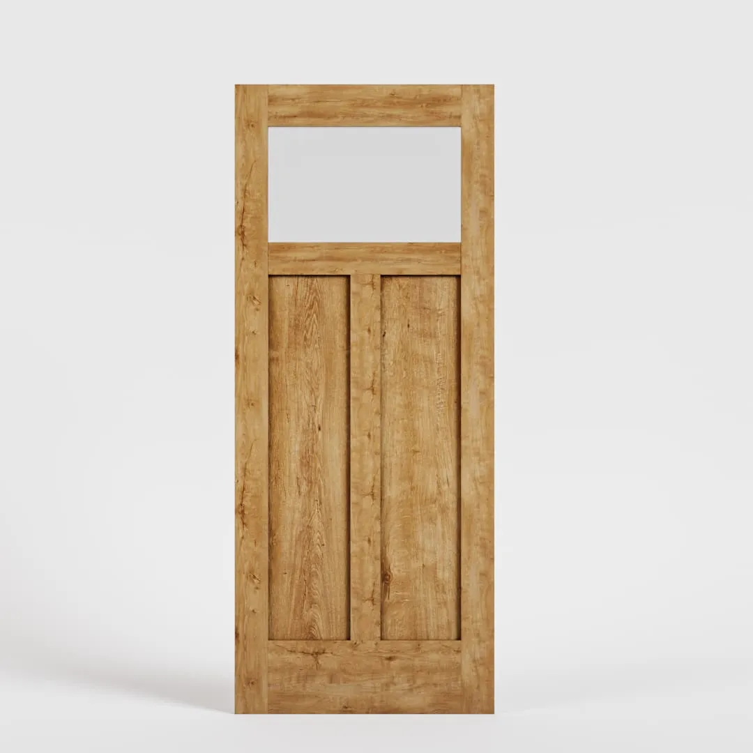 Craftsman T Window Exterior Door With Glass