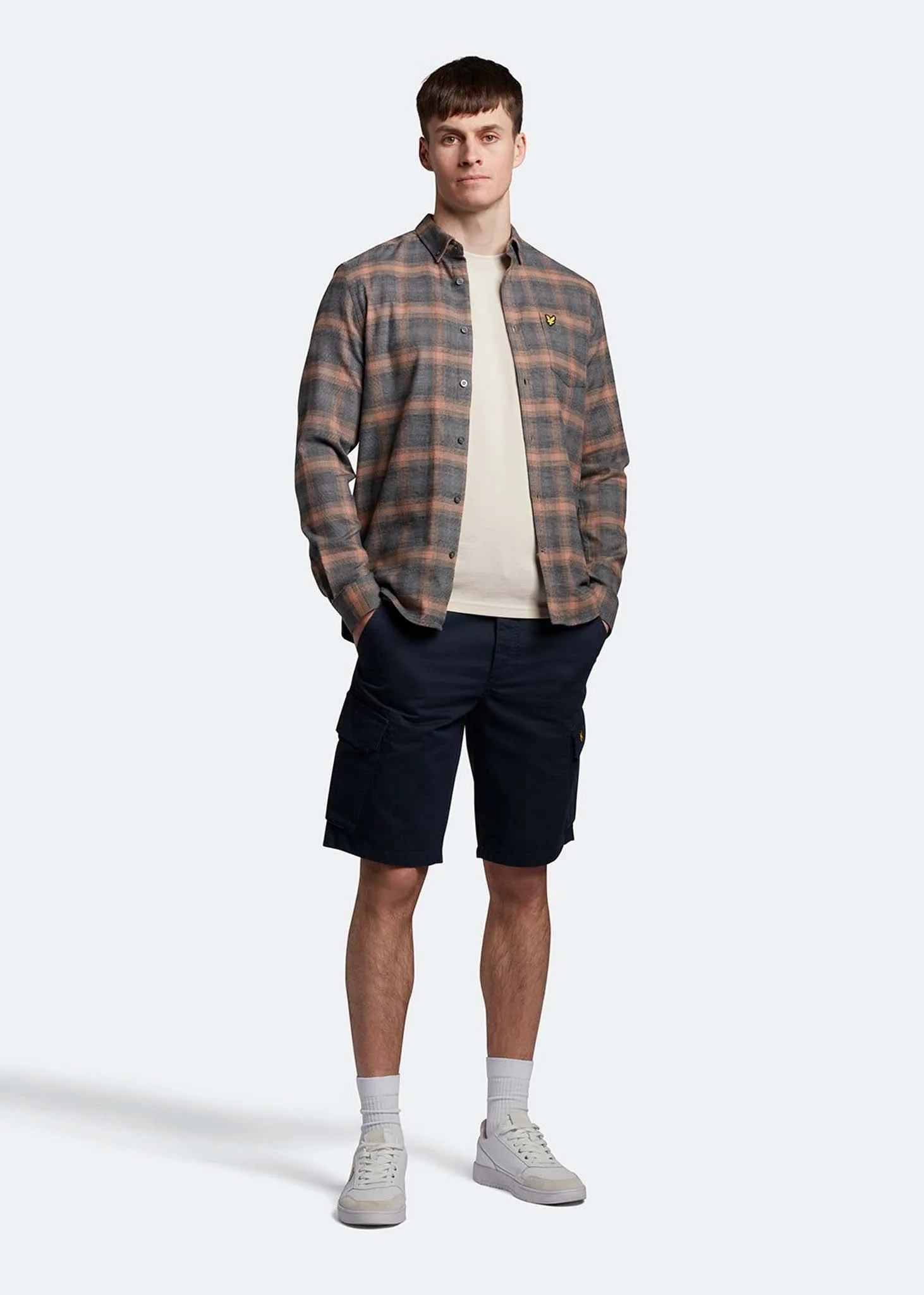Crest tipped t-shirt - cove