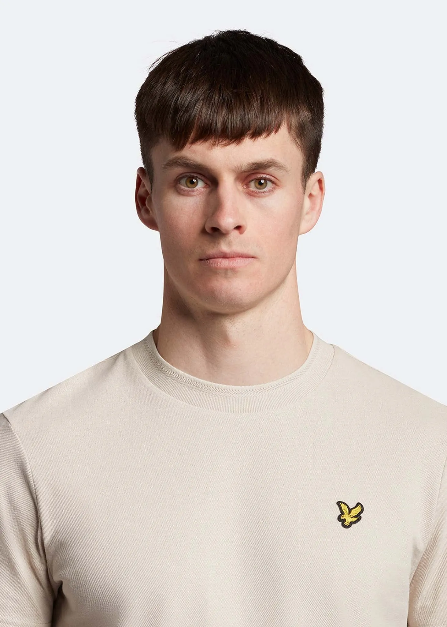 Crest tipped t-shirt - cove