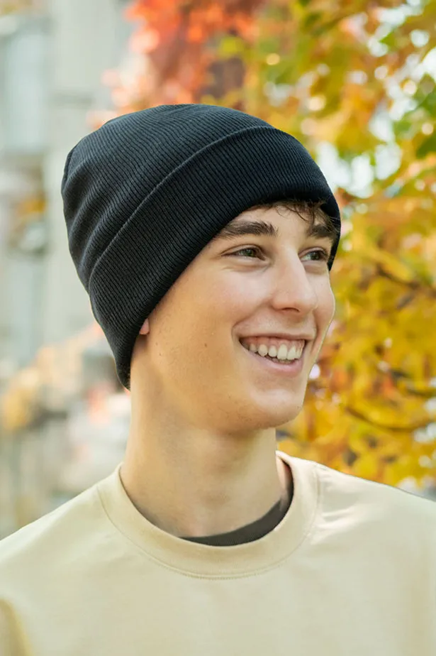 CUFFED ACRYLIC BEANIE