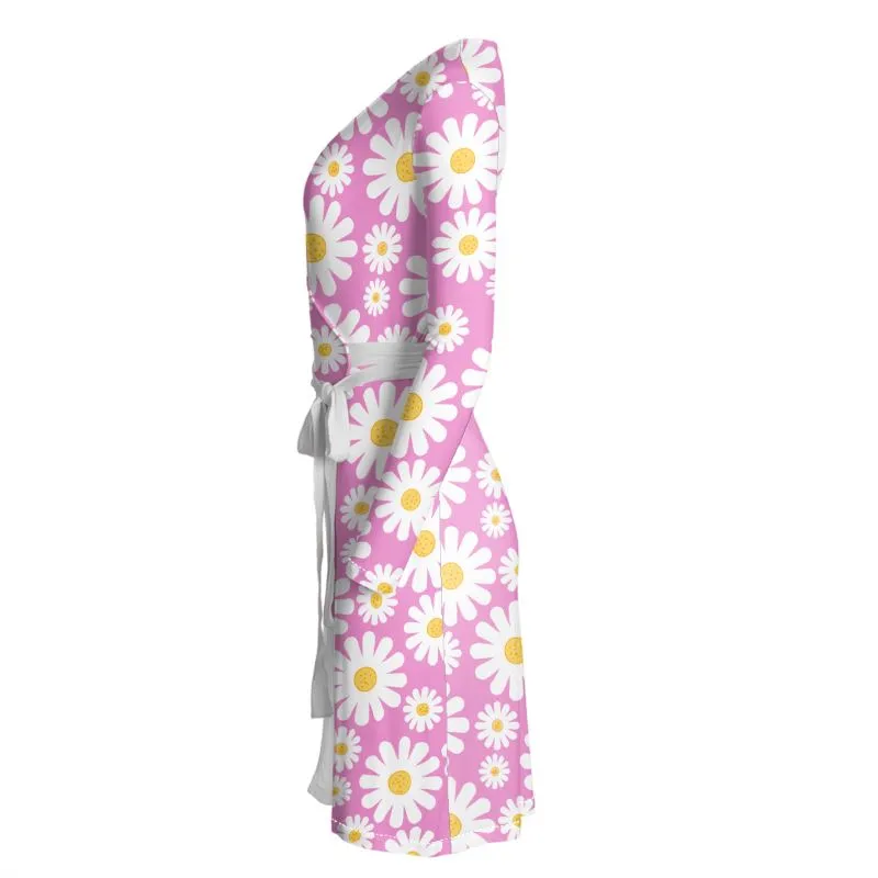 Daisy Daze Wrap Dress