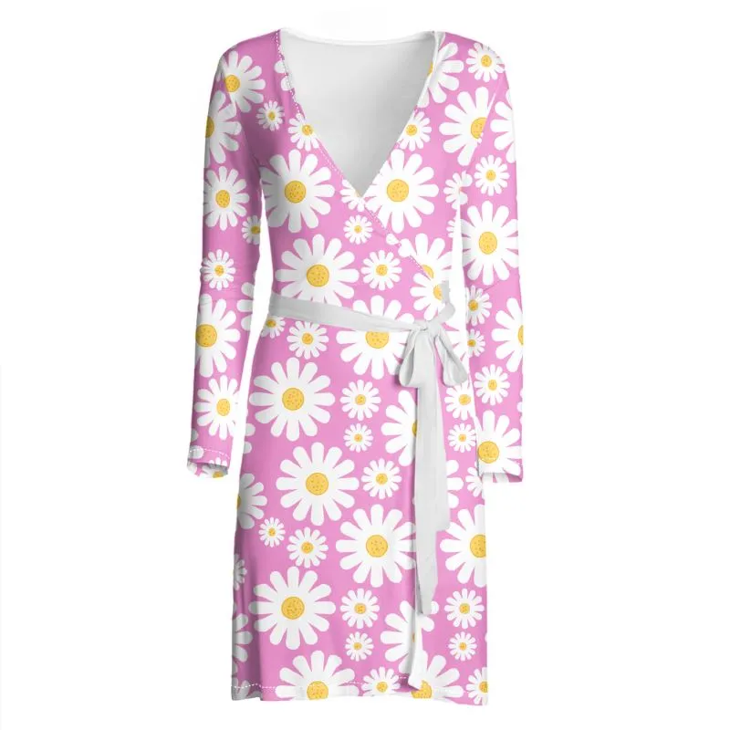 Daisy Daze Wrap Dress