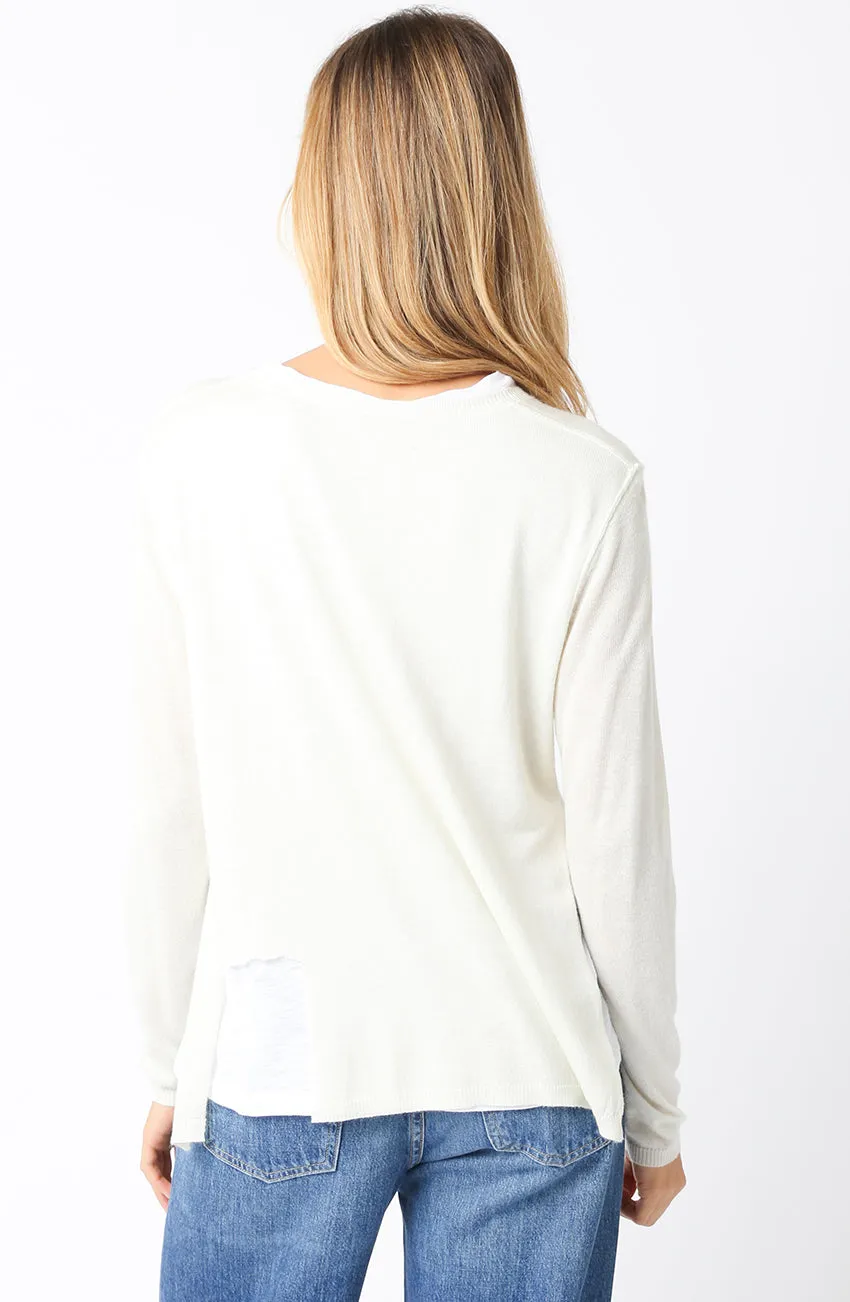 Double Layer Long Sleeve Top
