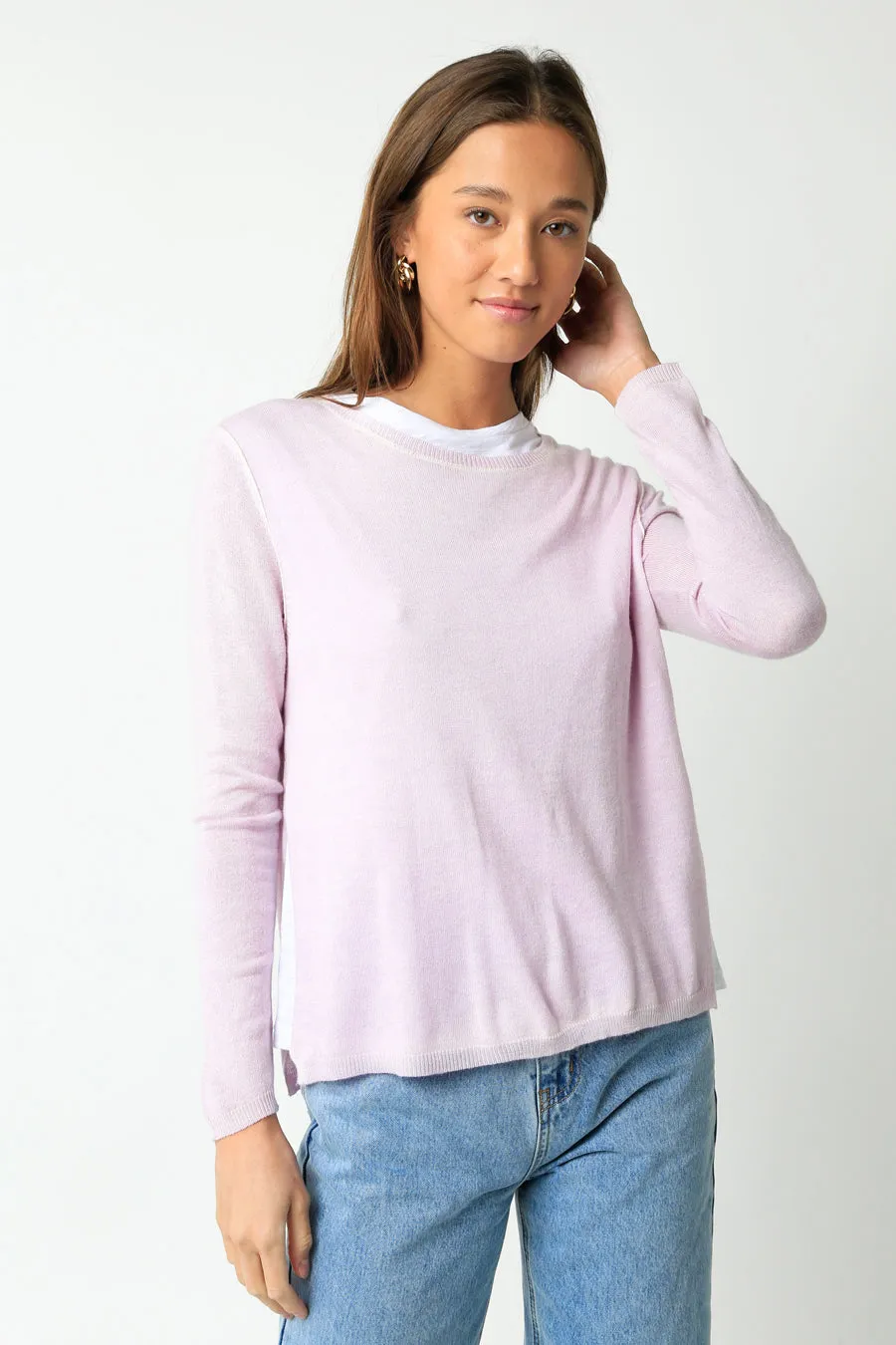 Double Layer Long Sleeve Top