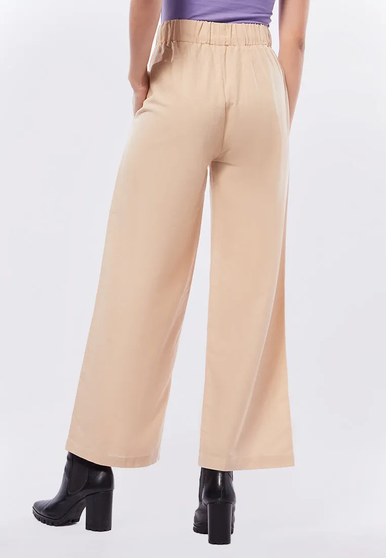Drawstring Long Pants
