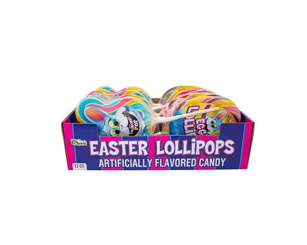 Easter Lollibunny and Lolliegg 4.5 oz. Pops