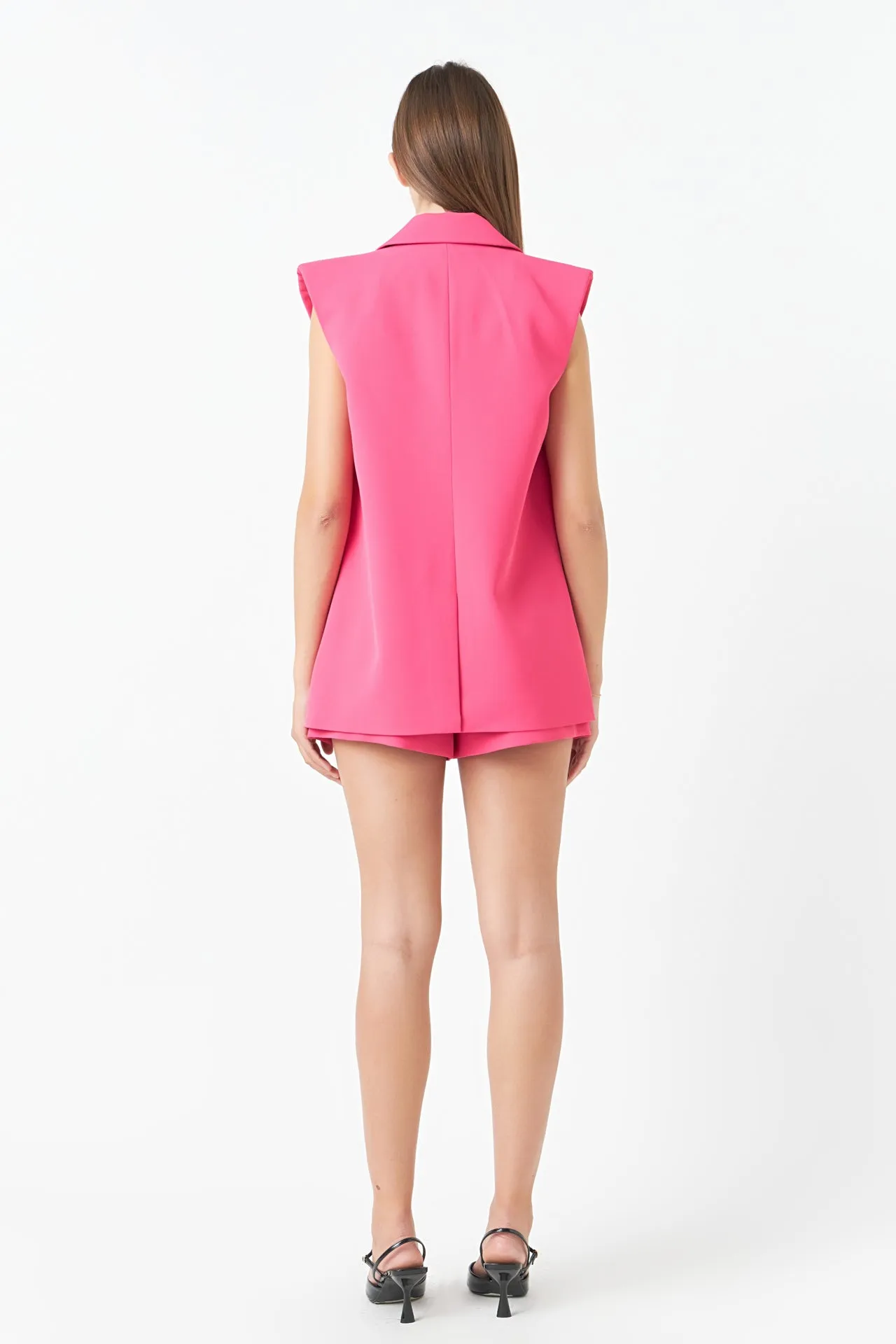 Endless Rose - Oversize Vest Blazer
