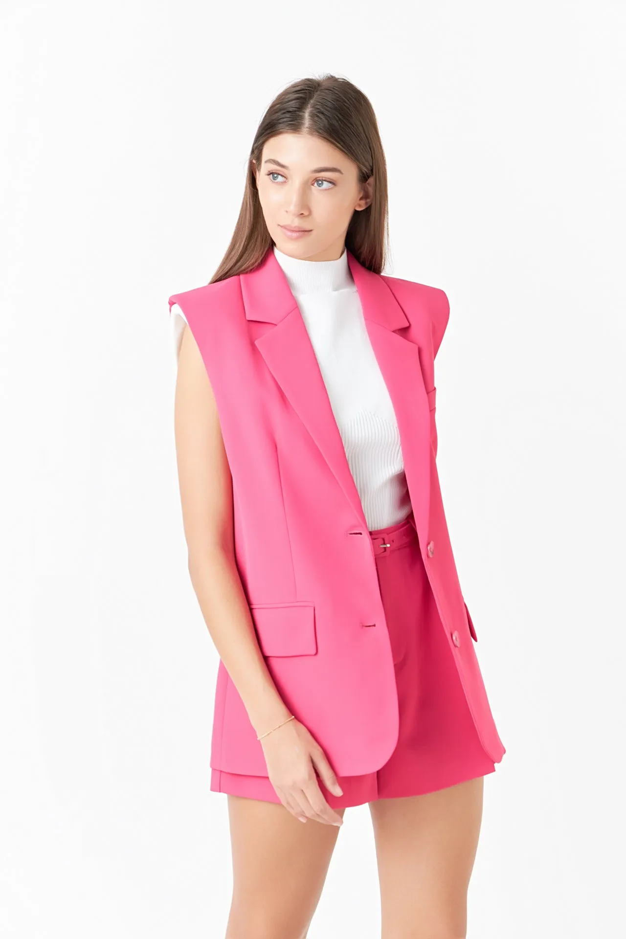 Endless Rose - Oversize Vest Blazer