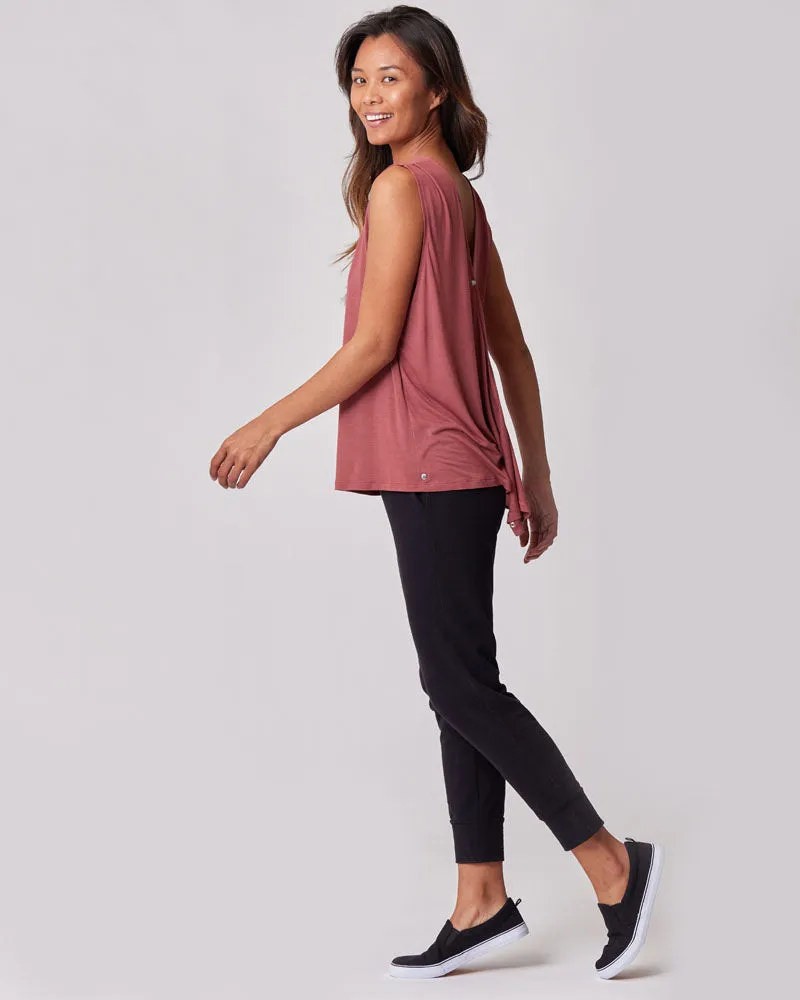 Everywhere Wrap Tank Top - Terra