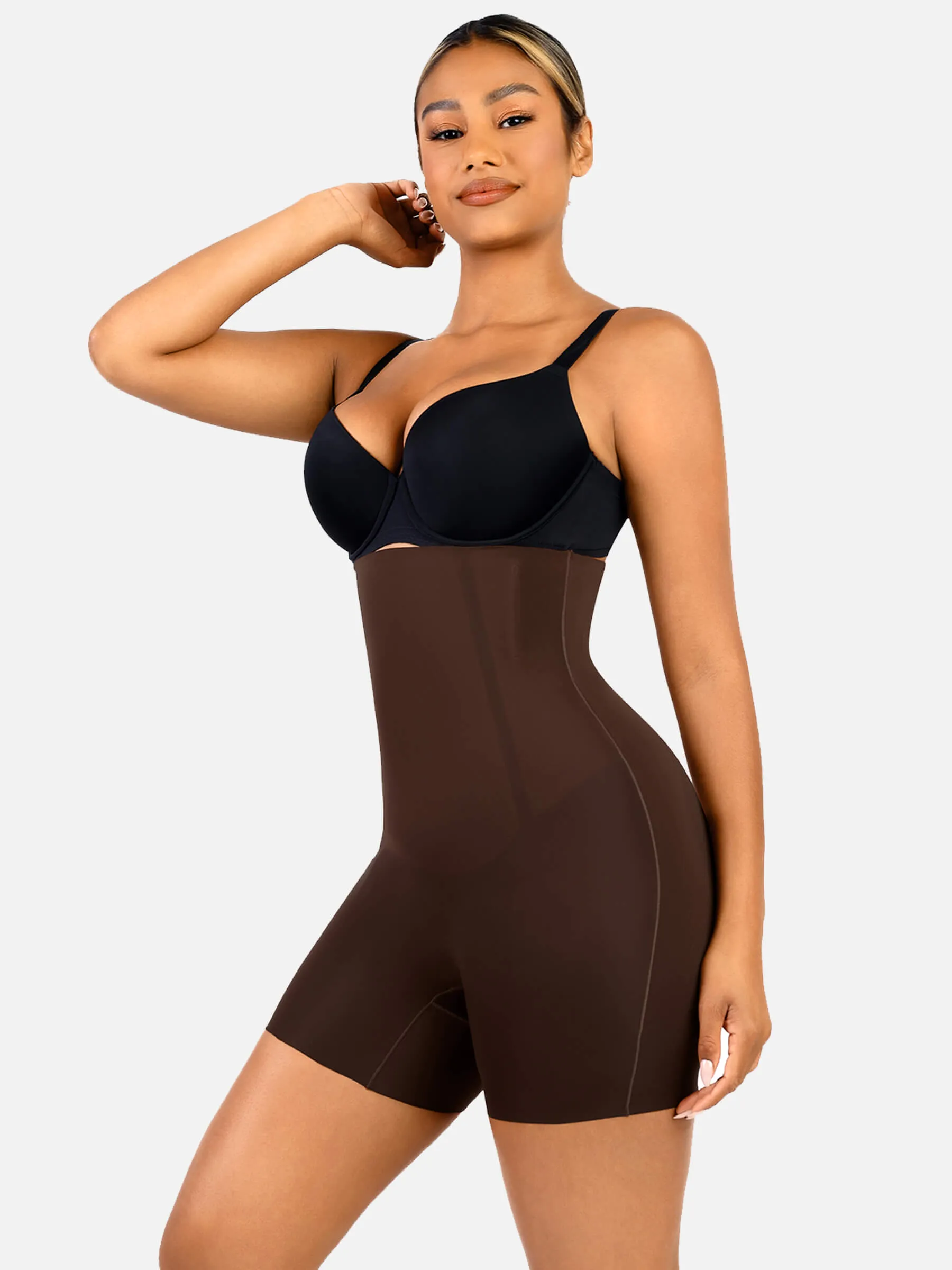 Feelingirl High Waist  Slimming Body Shorts