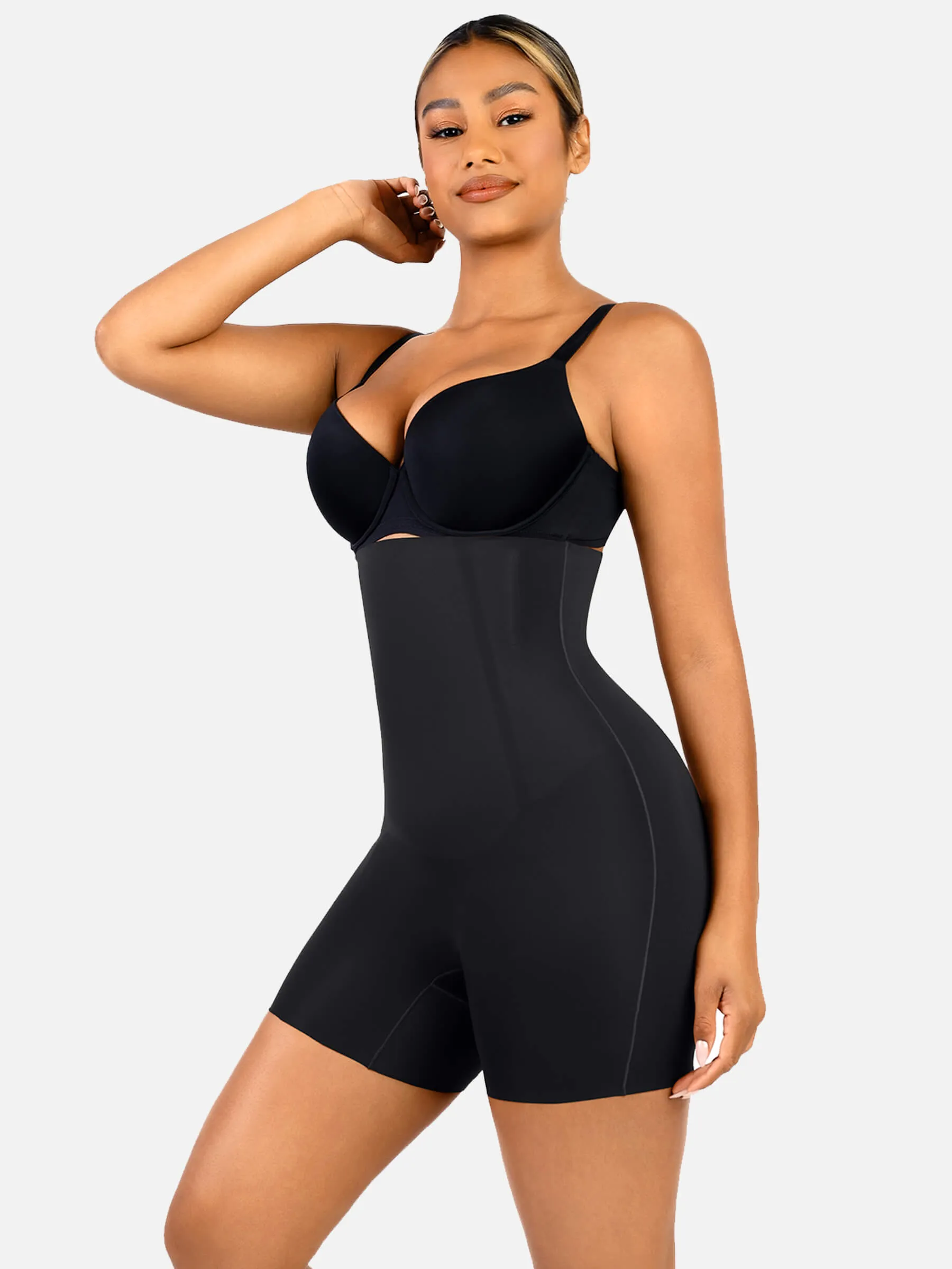 Feelingirl High Waist  Slimming Body Shorts