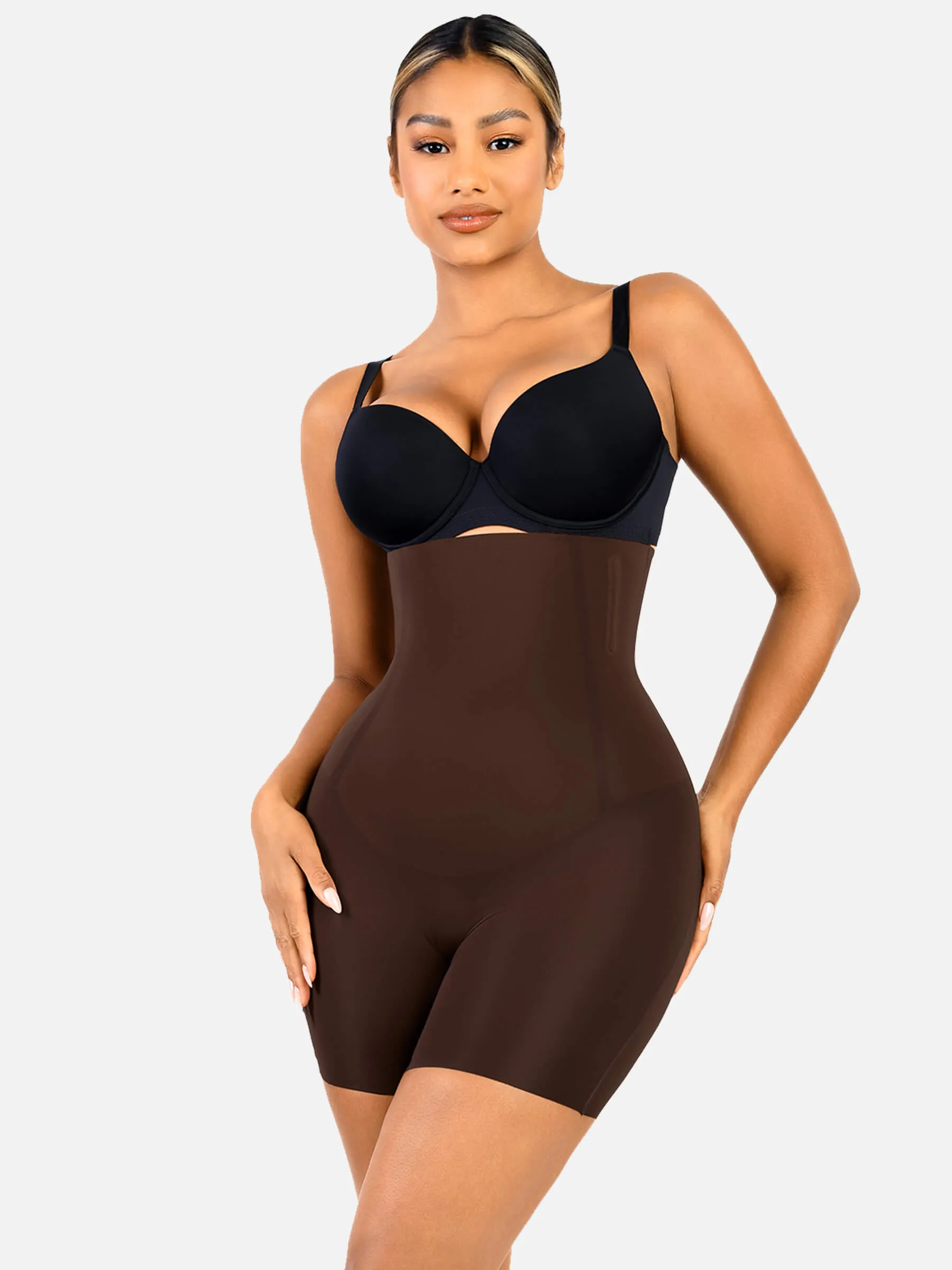 Feelingirl High Waist  Slimming Body Shorts
