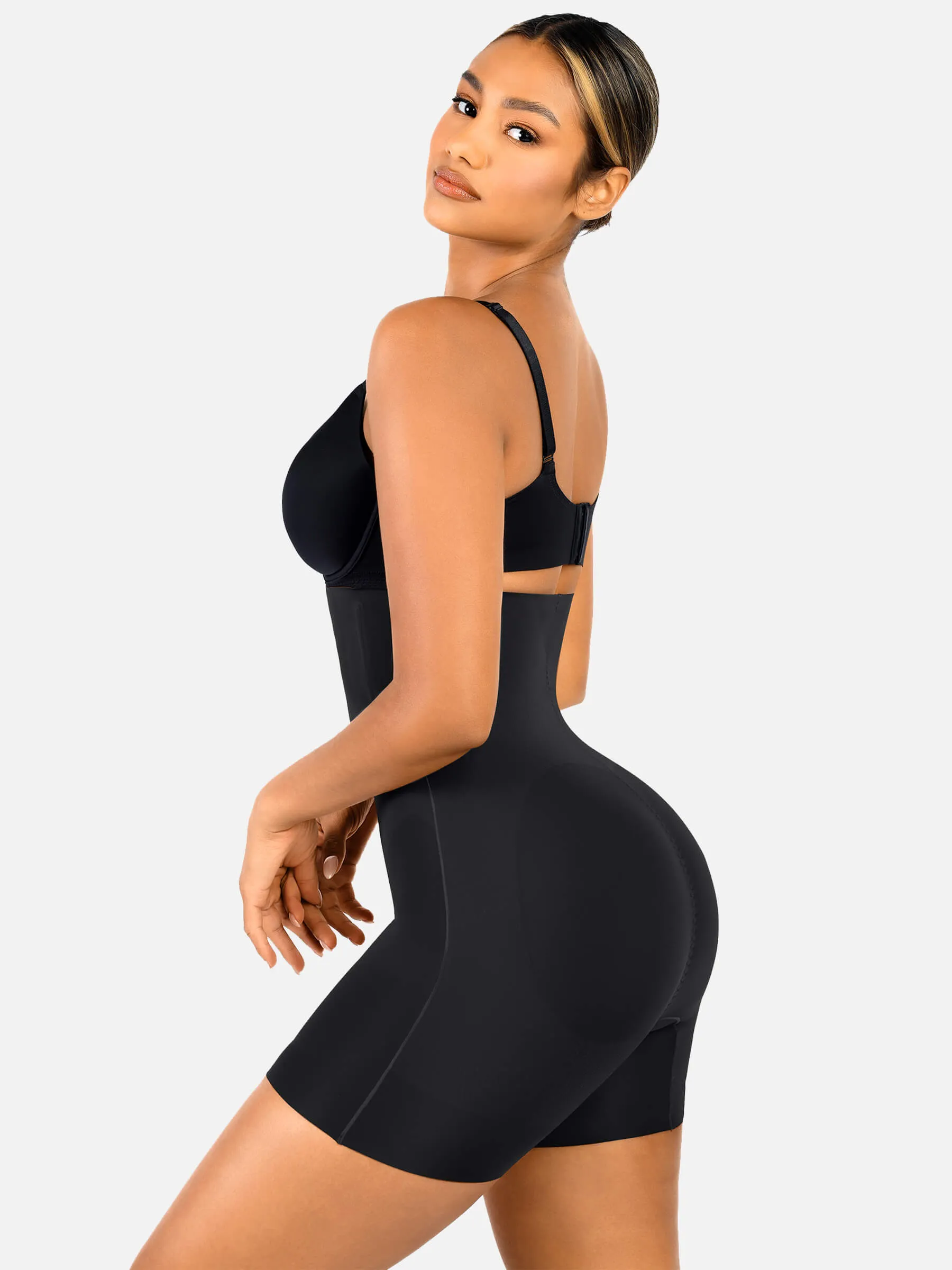 Feelingirl High Waist  Slimming Body Shorts