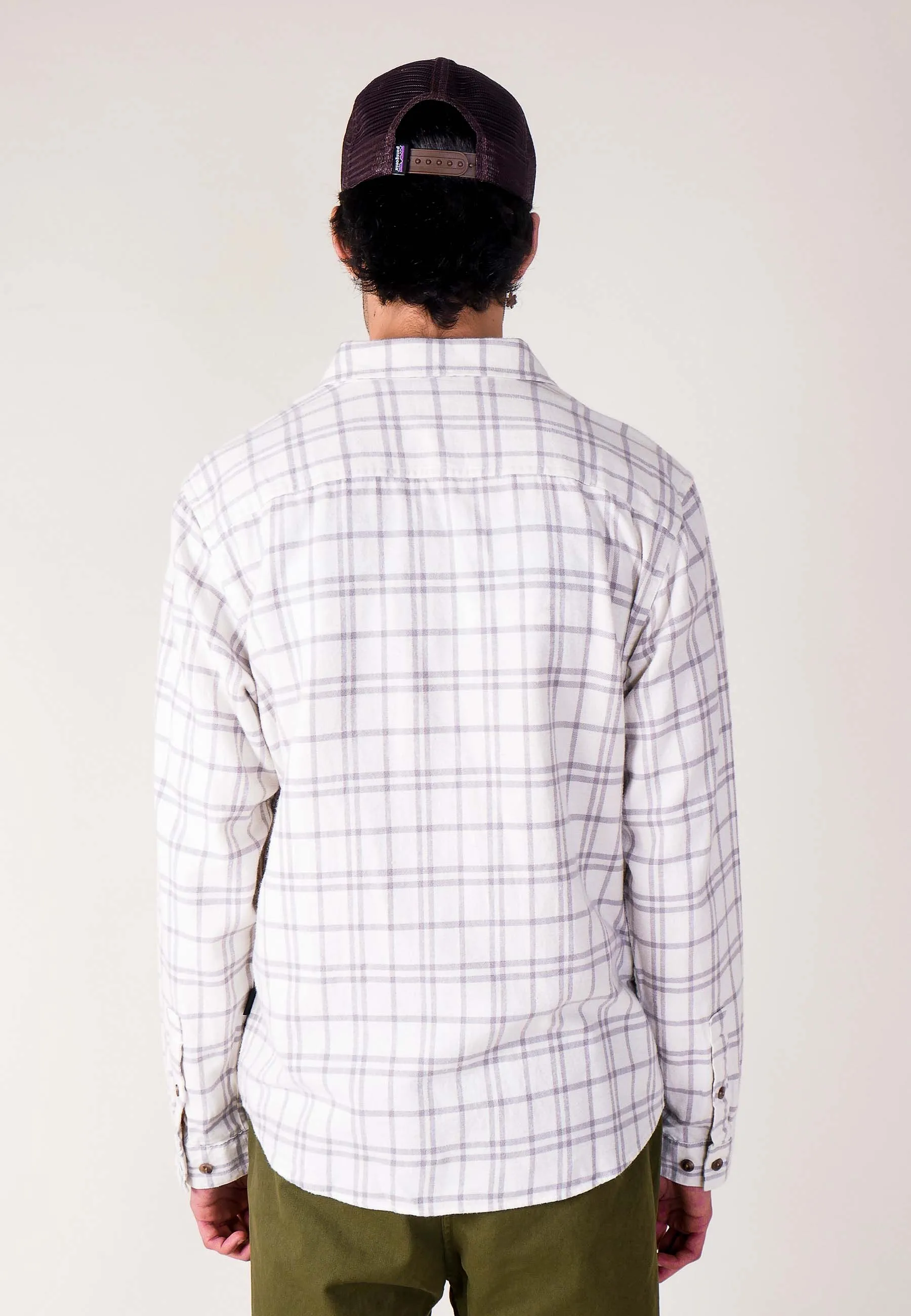Fjord Flannel Shirt - Birch White
