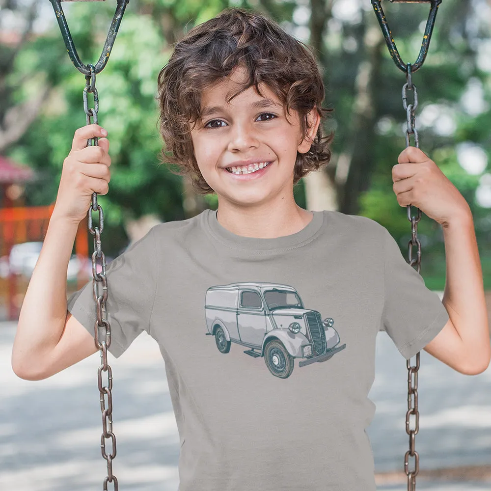 FORD E83W VAN KIDS T-SHIRT