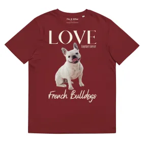 French Bulldog lover, sustainable tee