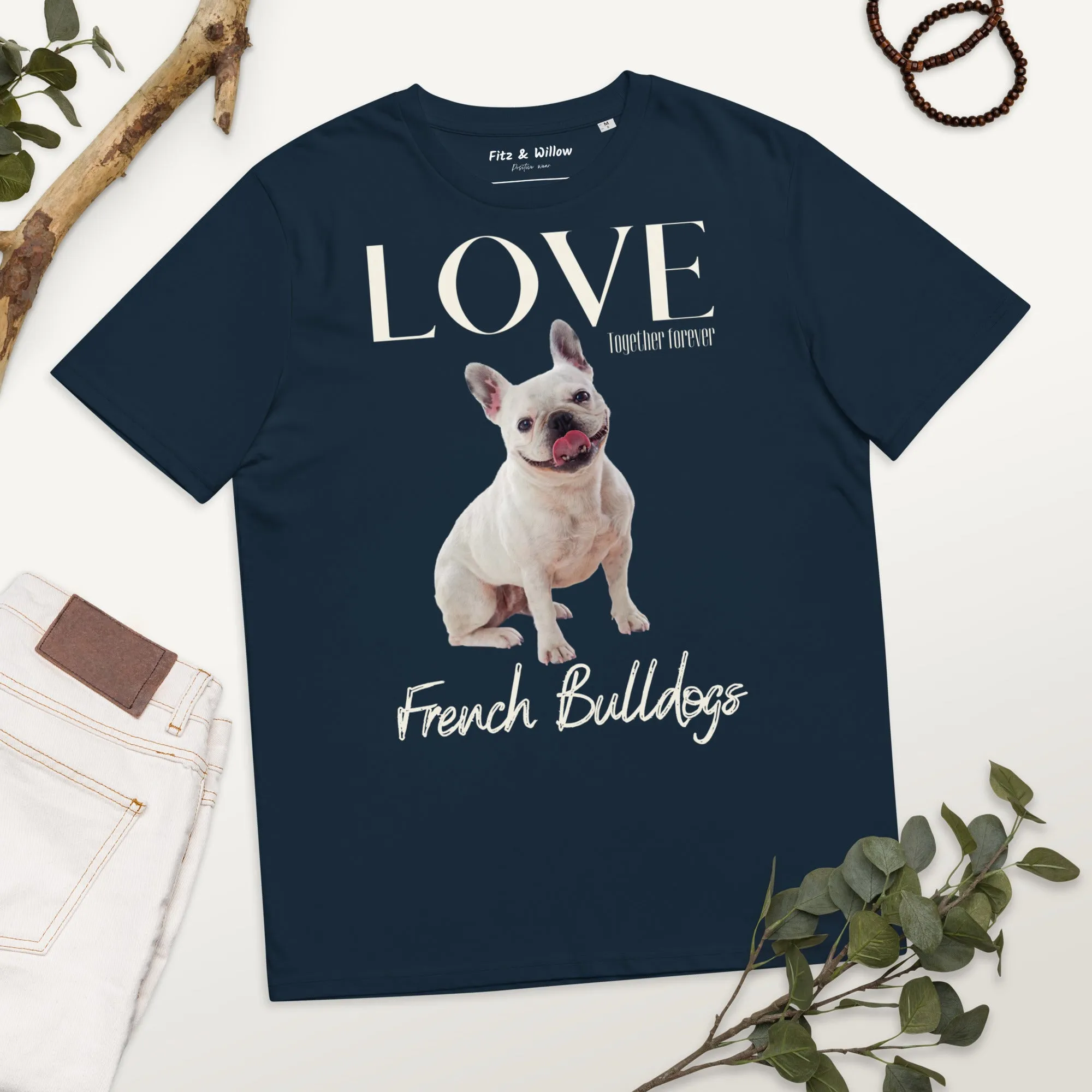 French Bulldog lover, sustainable tee