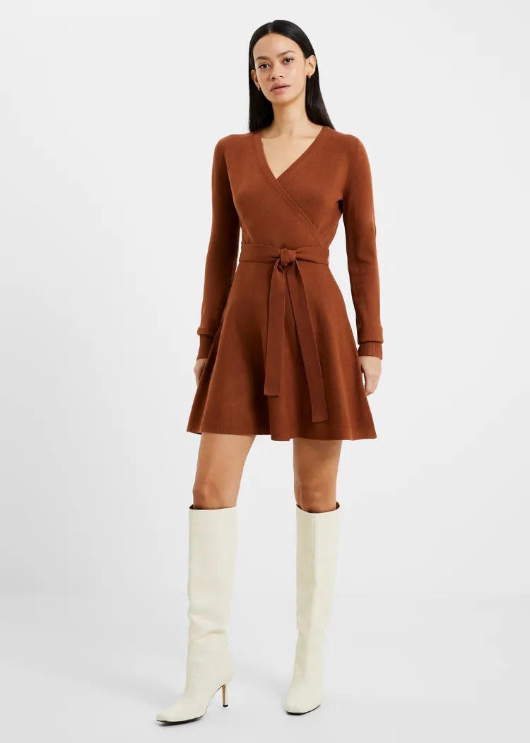 French Connection Babysoft Wrap Mini Dress ***FINAL SALE***
