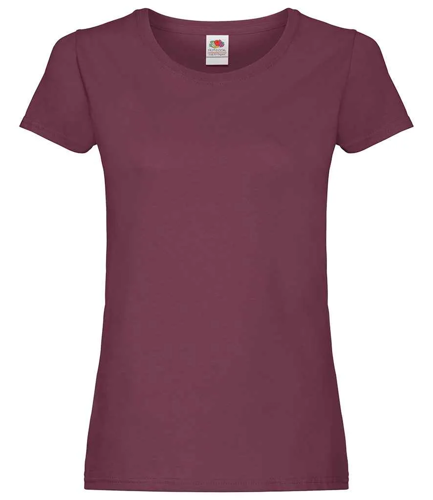 Fruit of the Loom Original T-Shirt (Ladies) - Dark Colours