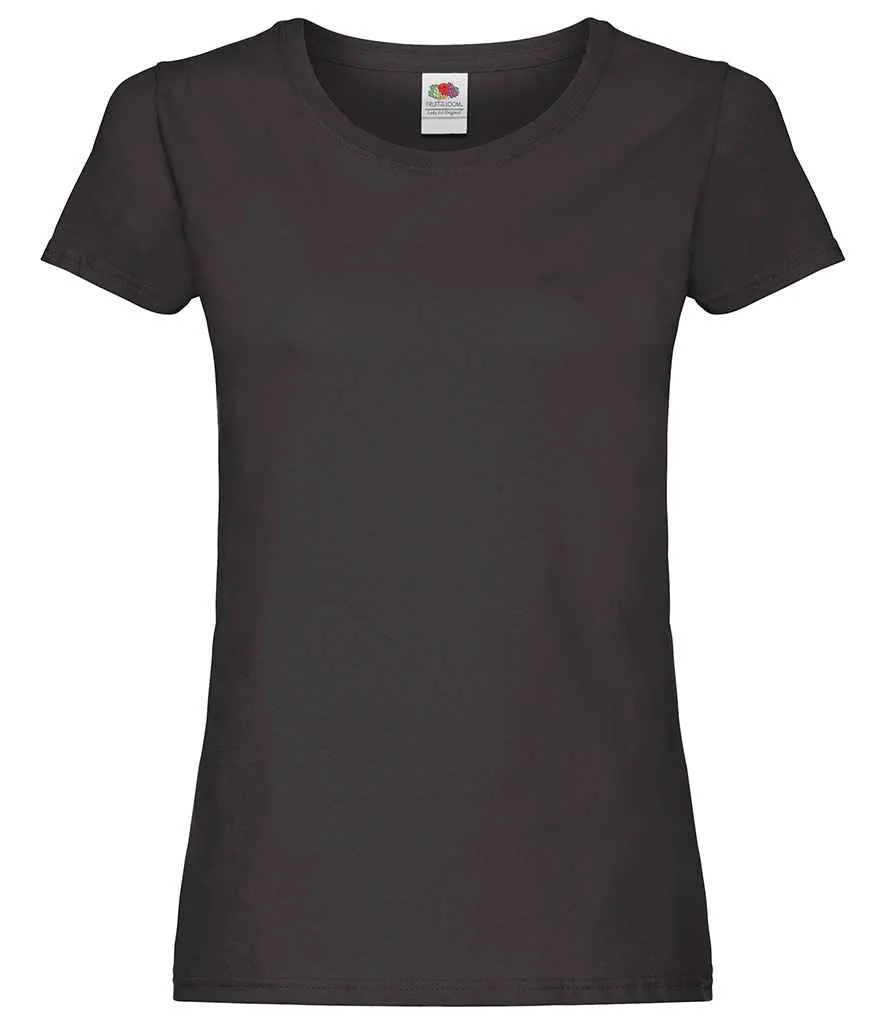 Fruit of the Loom Original T-Shirt (Ladies) - Dark Colours