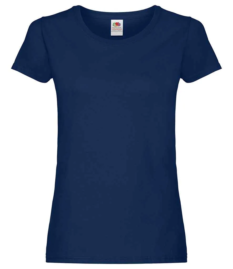 Fruit of the Loom Original T-Shirt (Ladies) - Dark Colours
