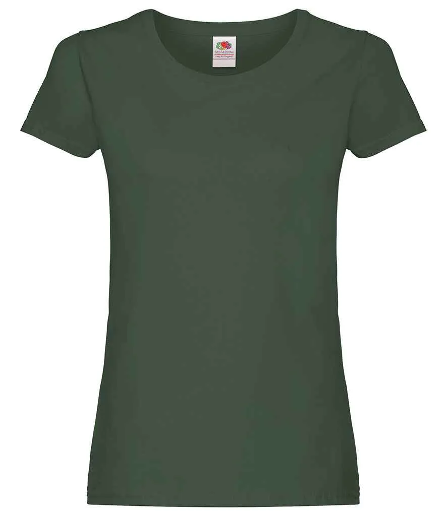 Fruit of the Loom Original T-Shirt (Ladies) - Dark Colours