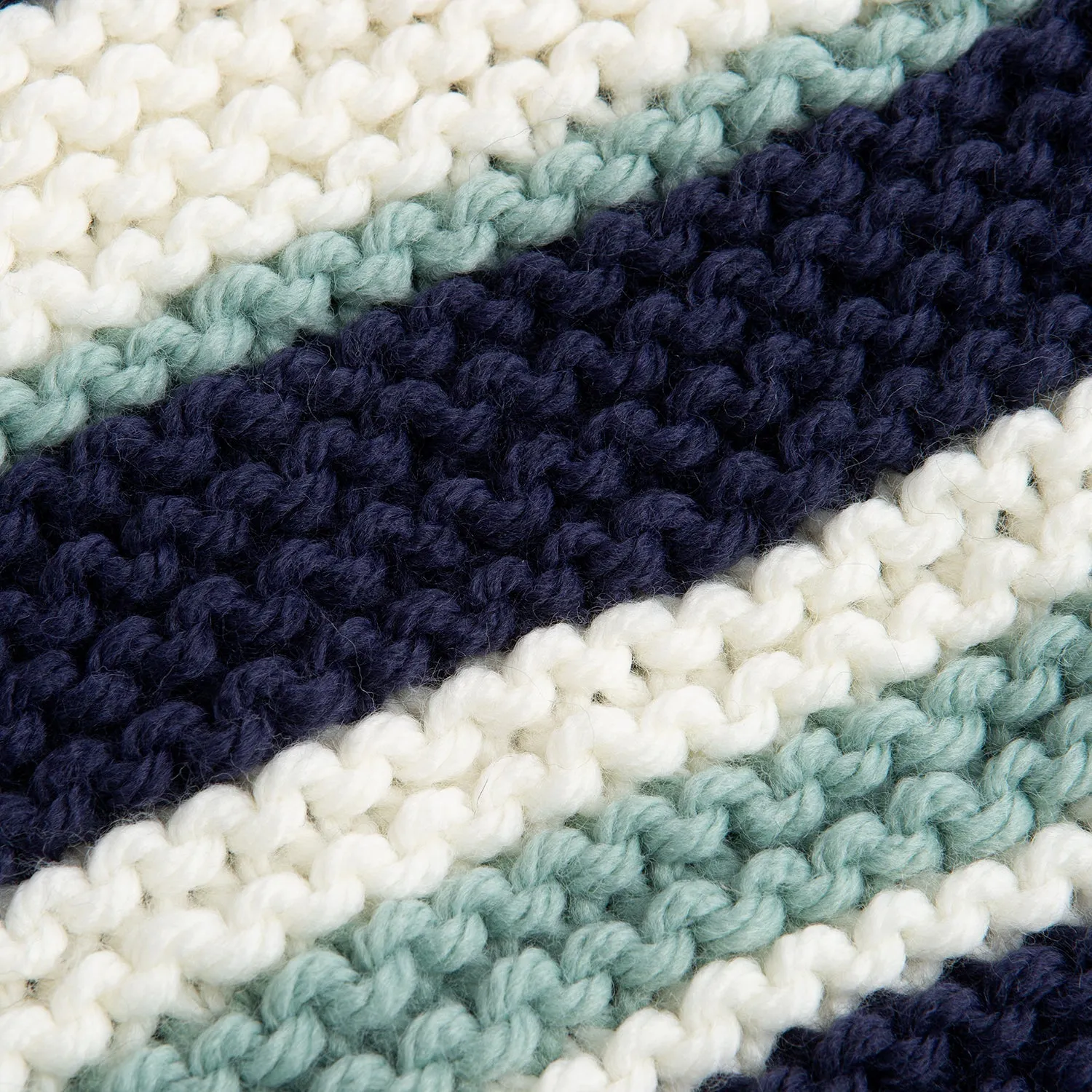 Garter Stripe Scarf Knitting Kit