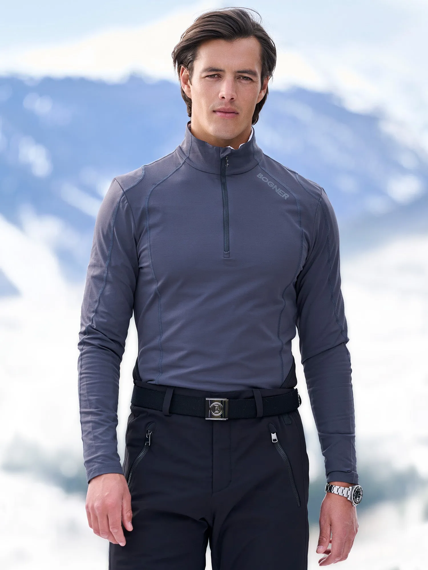 Harry Jersey Tec Turtleneck