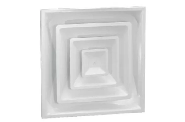 Hart & Cooley 050509 Fixed Pattern Three Cone T-Bar Diffusers 06 W