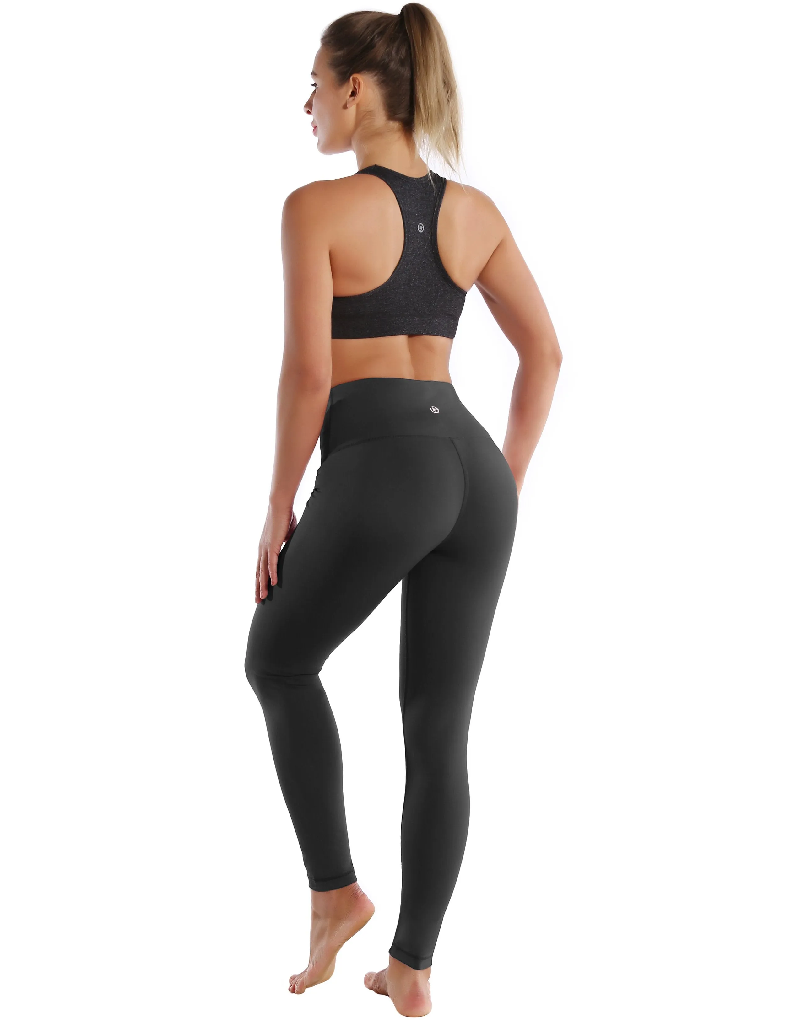 High Waist Gym Pants shadowcharcoal ins_Gym