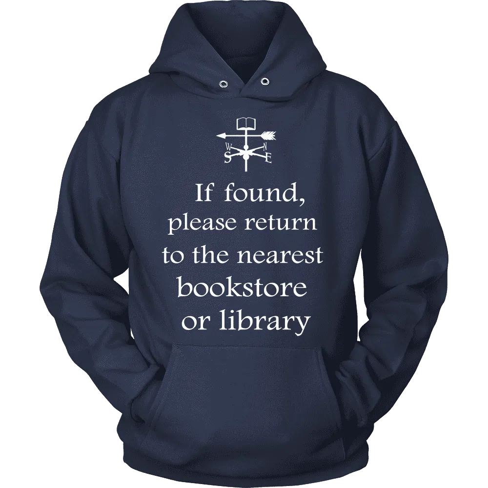 If found return to bookstore