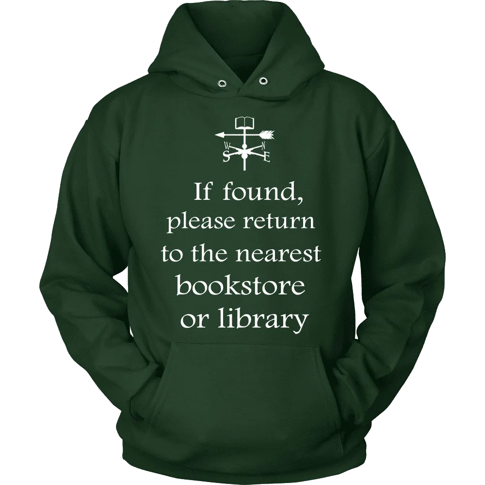 If found return to bookstore