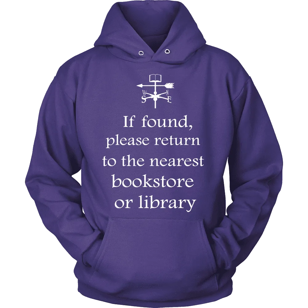 If found return to bookstore
