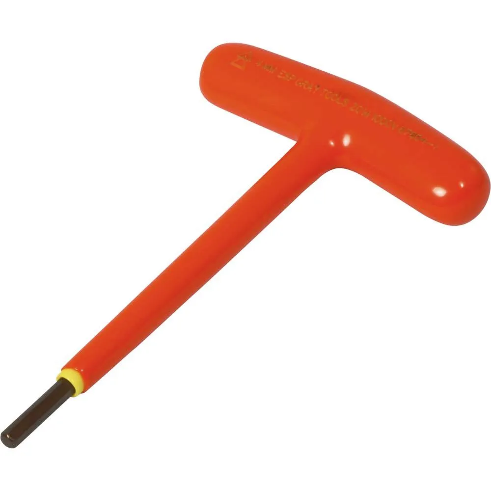 Insulated T-Handle Hex Keys - Metric