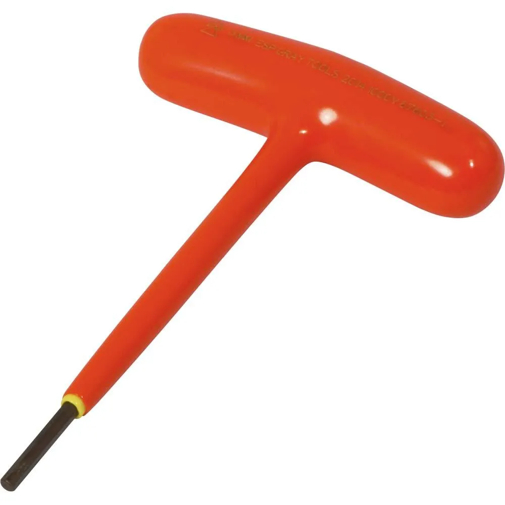 Insulated T-Handle Hex Keys - Metric