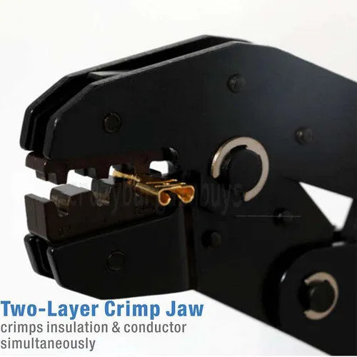 IP68 Waterproof Insulated Electrical Connectors Set, 4.8mm Crimp Terminals   Plier