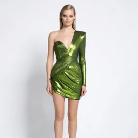 It's No Game Mettalic Mini Dress - 10