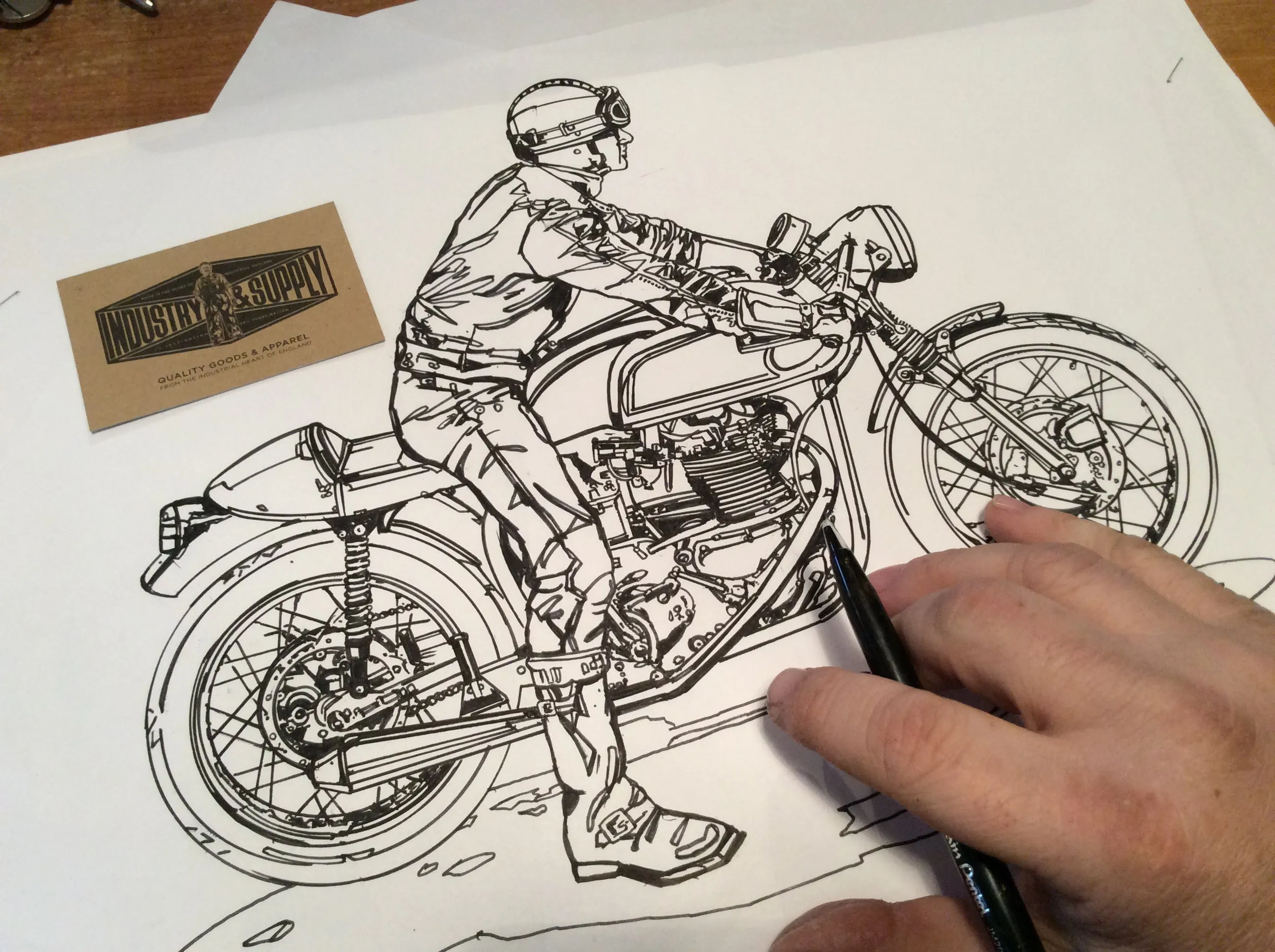 JACKS HILL CAFE RACER T-SHIRT