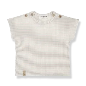 JAD s.sleeve t-shirt - nude-ivory