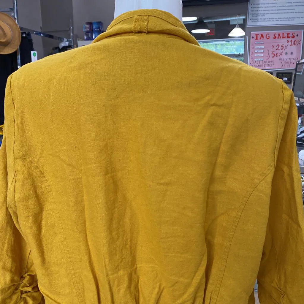 Jules & Leopold linen blend jacket/blazer S