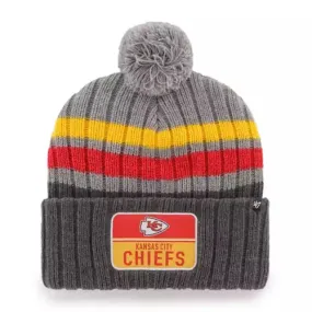 Kansas City Chiefs Stack Beanie Dark Gray- '47 Brand