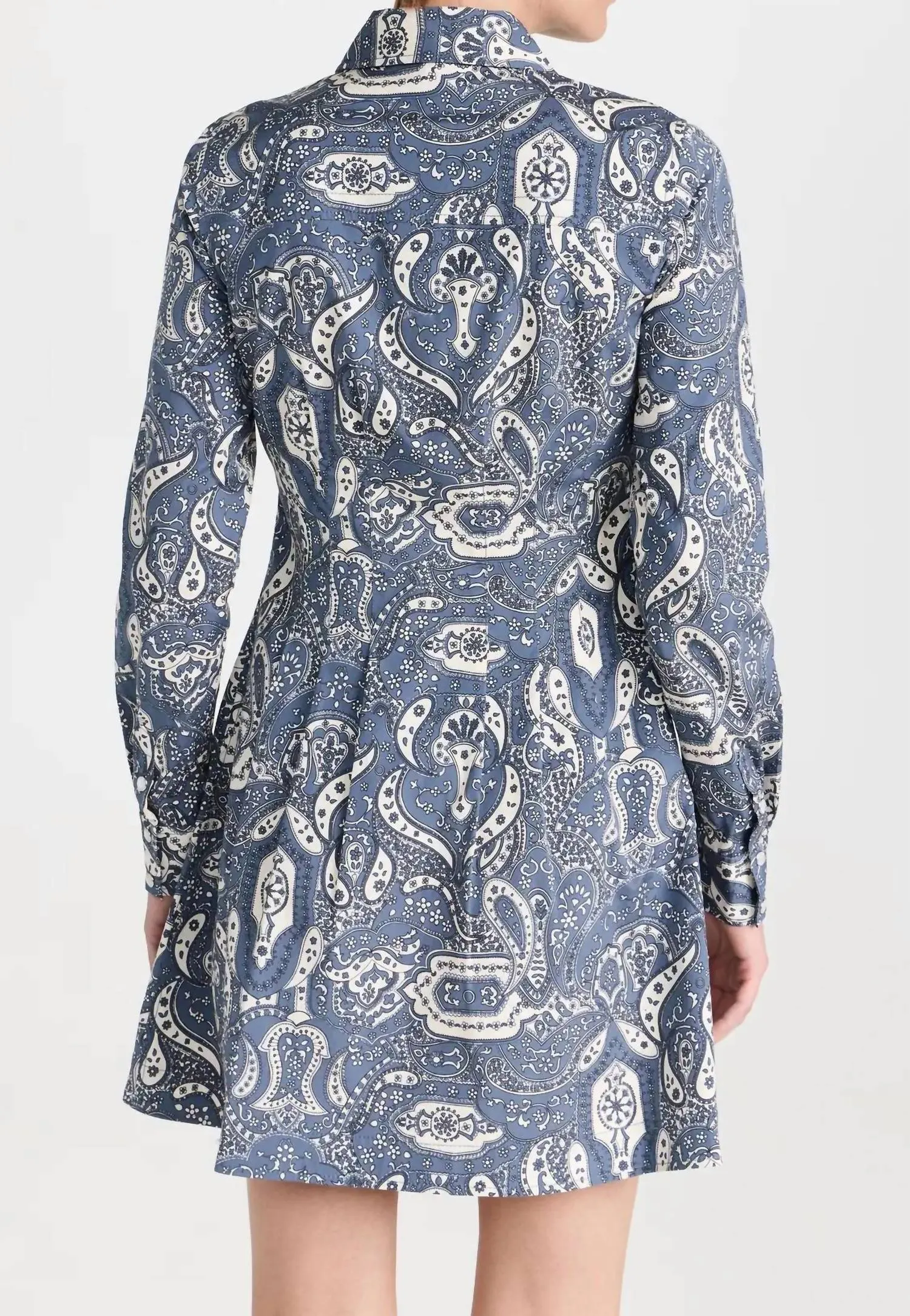 Karmi Dress In Washed Indigo Multi