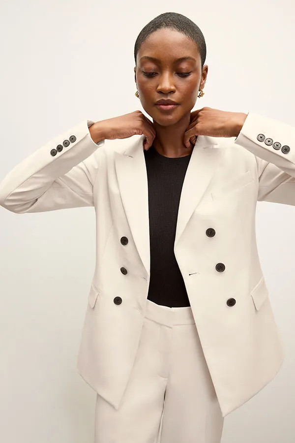 Kati Jacket - Flex Suiting :: Ivory