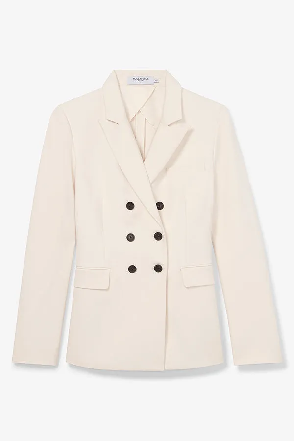 Kati Jacket - Flex Suiting :: Ivory