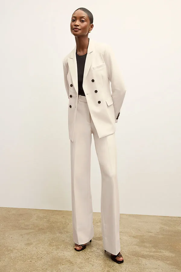 Kati Jacket - Flex Suiting :: Ivory