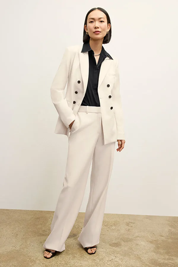 Kati Jacket - Flex Suiting :: Ivory