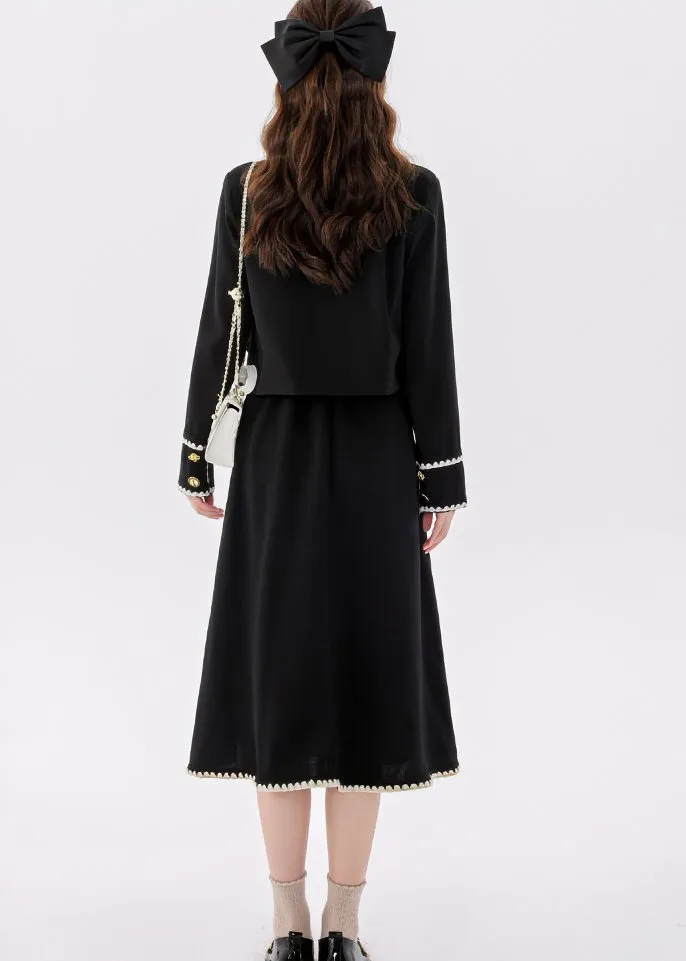 LAYER STYLE JACKET & SKIRT