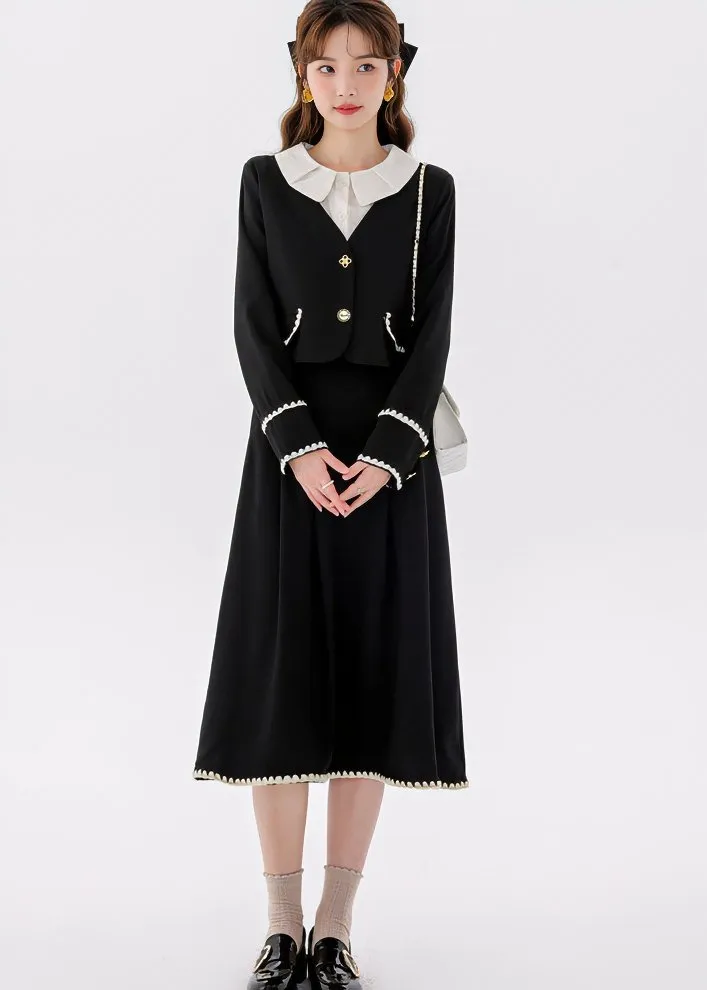 LAYER STYLE JACKET & SKIRT