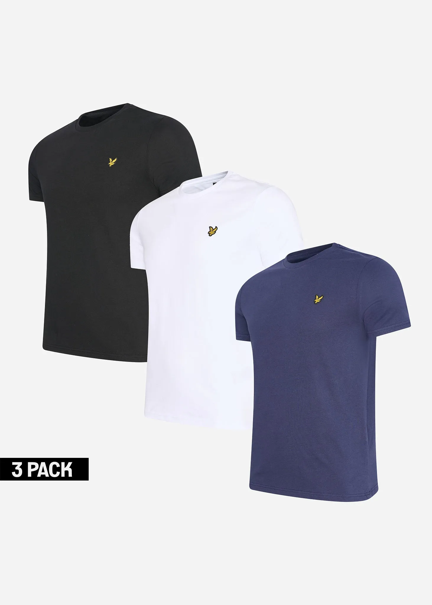 Lyle and Scott 3 Pack crewneck t-shirts